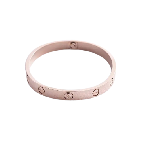 LOVE BRACELET 6.1MM PINK GOLD
