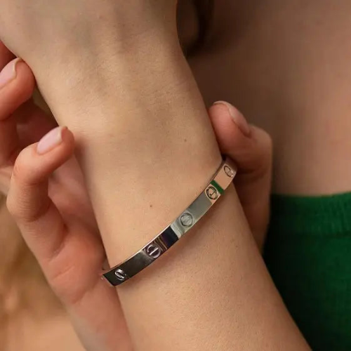 LOVE BRACELET 6.1MM WHITE GOLD