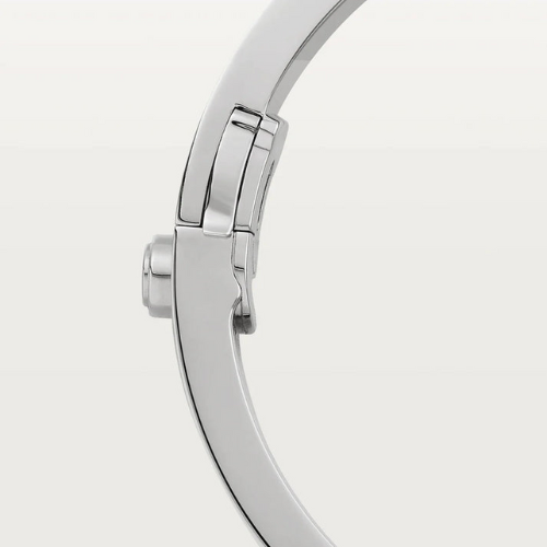 LOVE BRACELET 6.1MM DIAMOND-PAVED WHITE GOLD