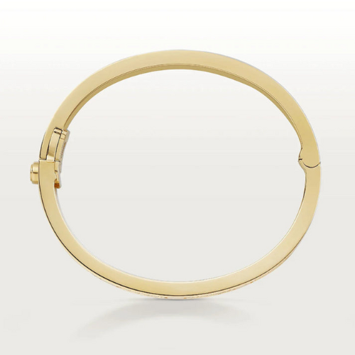 LOVE BRACELET 6.1MM DIAMOND-PAVED YELLOW GOLD