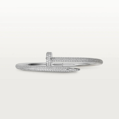 JUSTE BRACELET 3.5MM ALL DIAMONDS WHITE GOLD