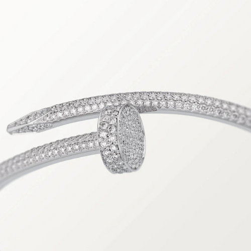 JUSTE BRACELET 3.5MM ALL DIAMONDS WHITE GOLD