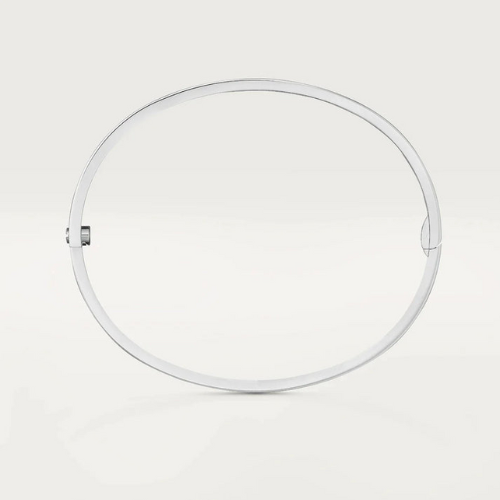 LOVE BRACELET 3.65MM WHITE GOLD