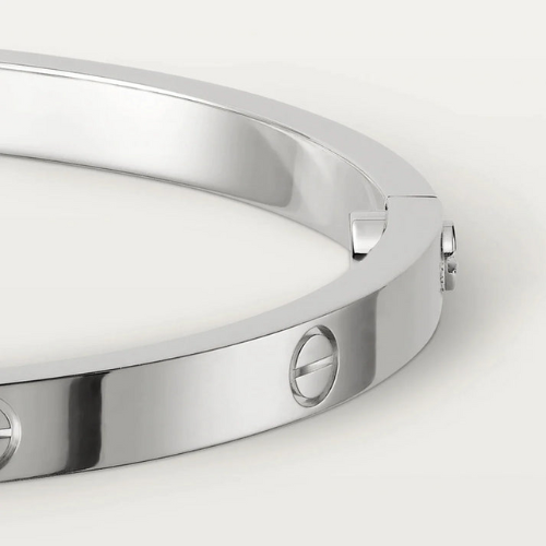 LOVE BRACELET 3.65MM WHITE GOLD