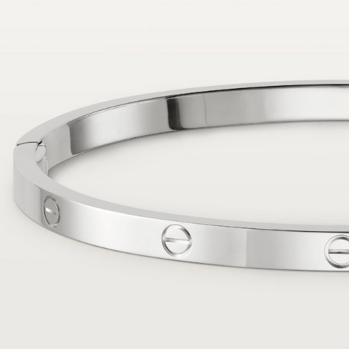 LOVE BRACELET 3.65MM WHITE GOLD