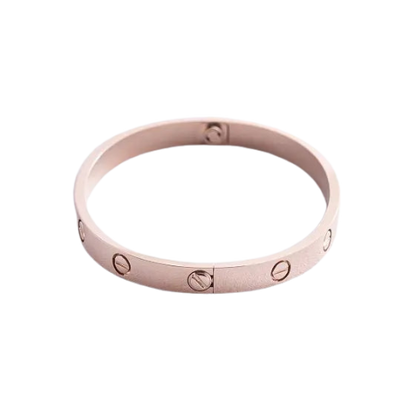 LOVE BRACELET 6.1MM PINK GOLD