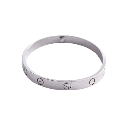 LOVE BRACELET 6.1MM WHITE GOLD