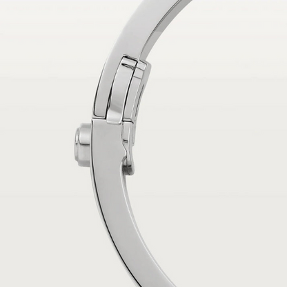 LOVE BRACELET 6.1MM DIAMOND-PAVED WHITE GOLD