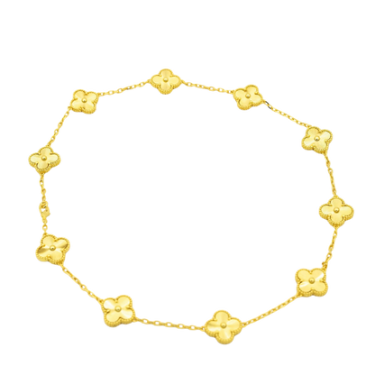 VINTAGE NECKLACE 10 MOTIFS GOLD