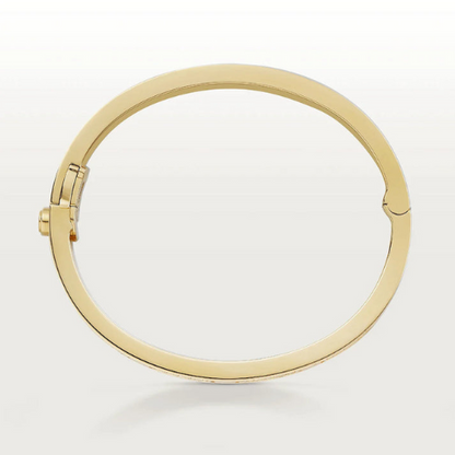LOVE BRACELET 6.1MM DIAMOND-PAVED YELLOW GOLD