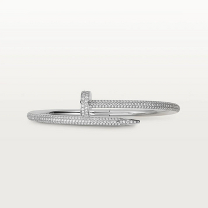 JUSTE BRACELET 3.5MM ALL DIAMONDS WHITE GOLD