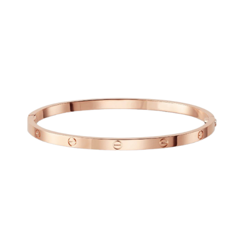 LOVE BRACELET 3.65MM PINK GOLD