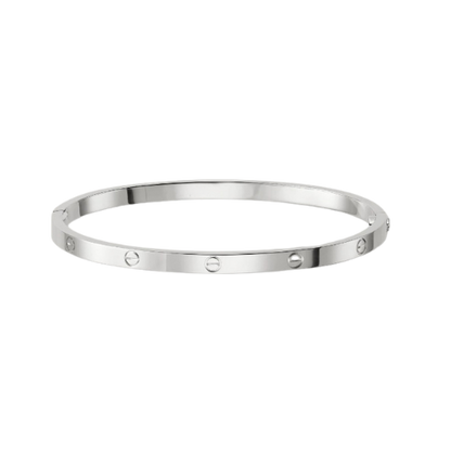 LOVE BRACELET 3.65MM WHITE GOLD